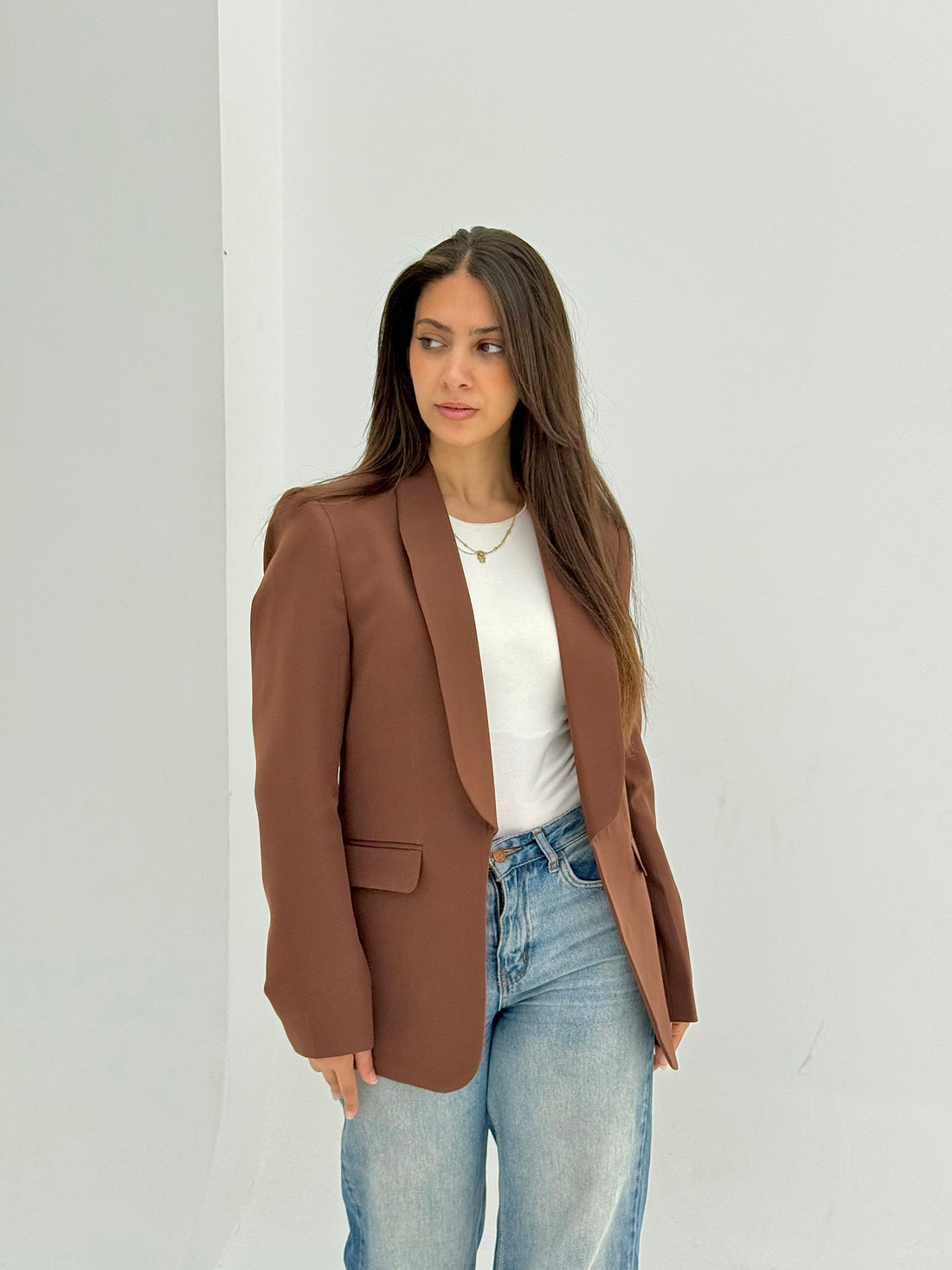 Blazer – Mocha Chic
