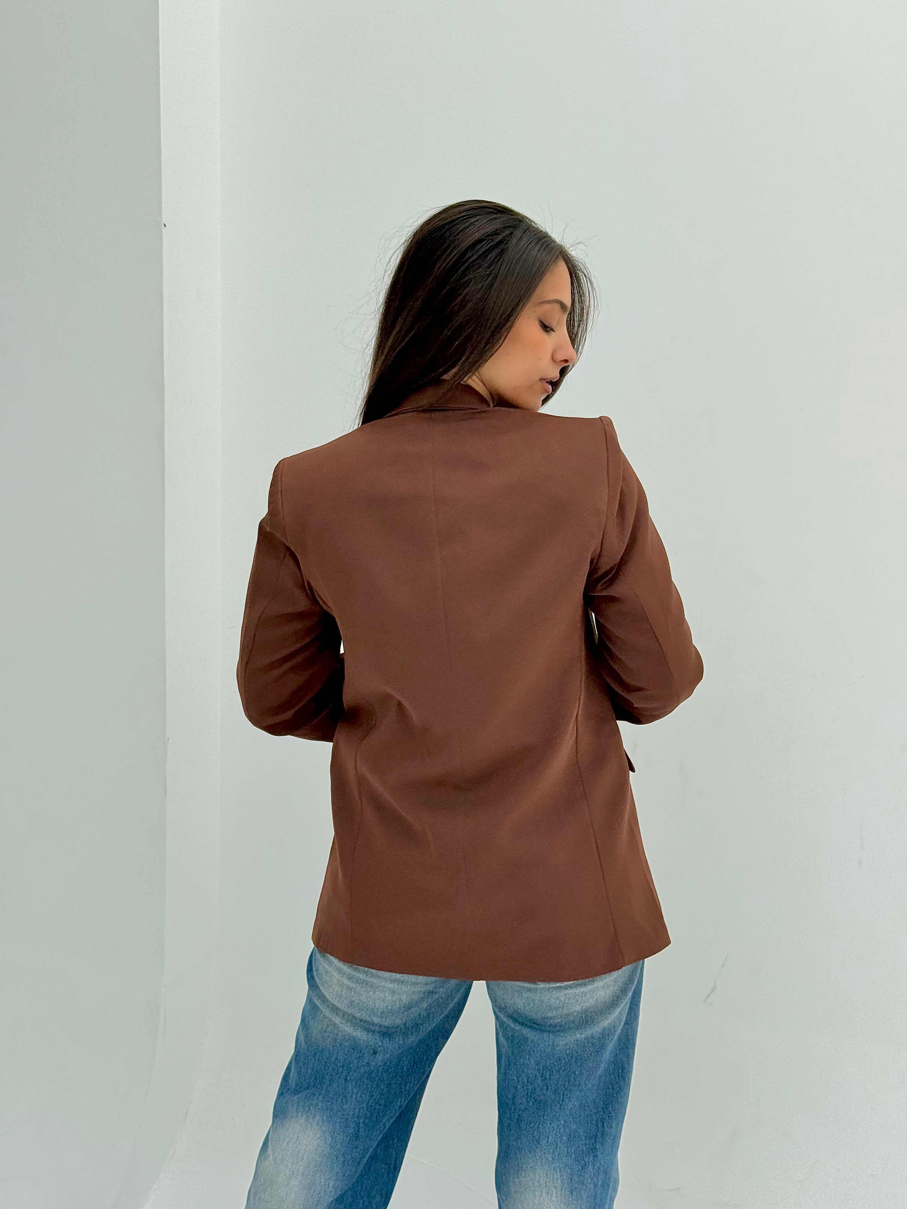 Blazer – Mocha Chic