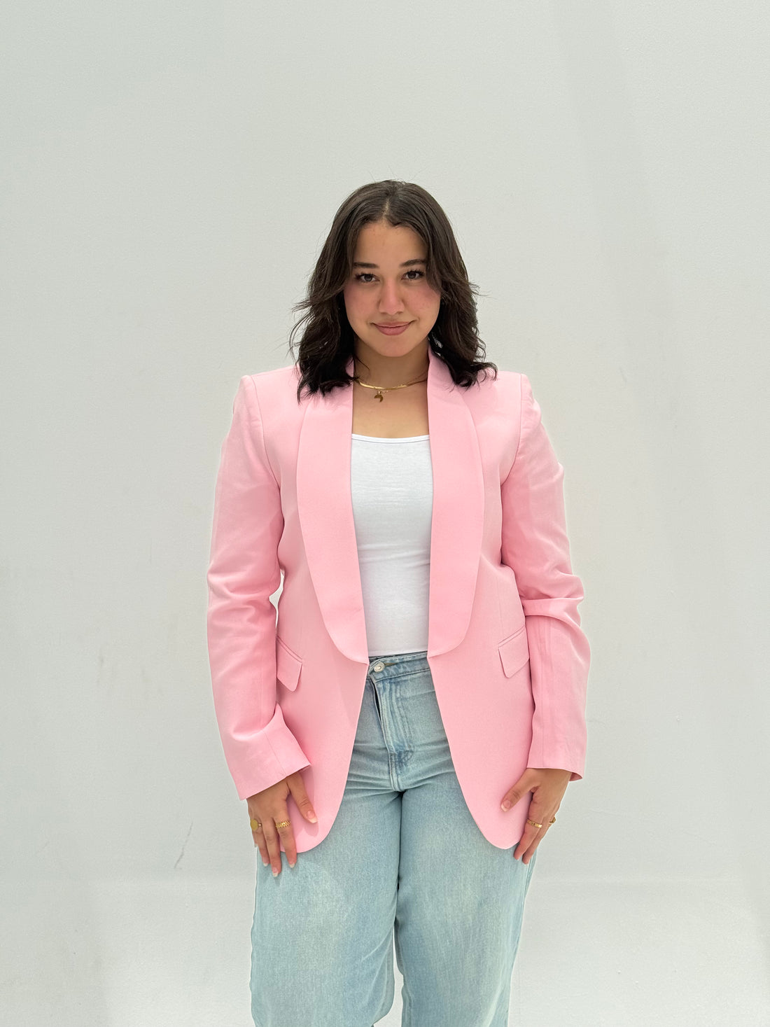 Gabri Blazer – Blush Grace