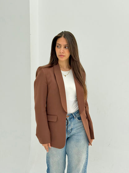 Blazer – Mocha Chic
