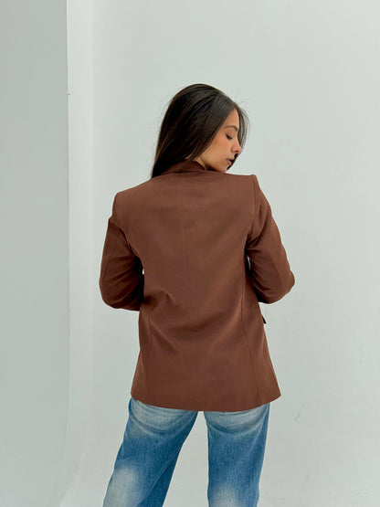 Blazer – Mocha Chic